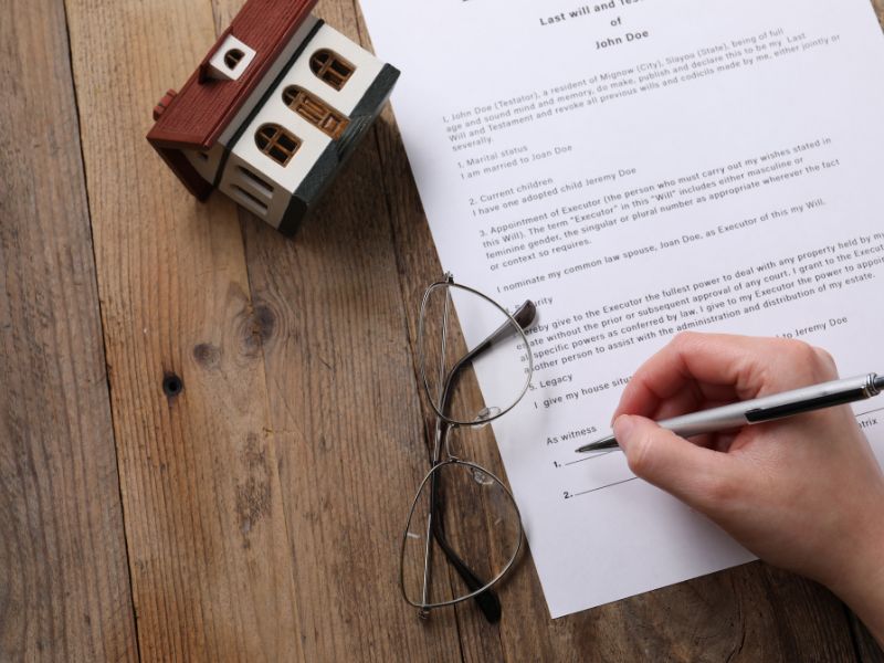 Dejarlo todo bien atado III: Partición de la herencia